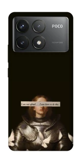 Чохол на Xiaomi Poco F6 Pro Not afraid фото 1 з 1