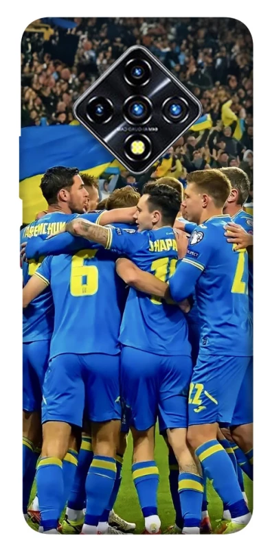 Чехол на Infinix Zero 8 Сборная Украины v3 фото 1 из 1
