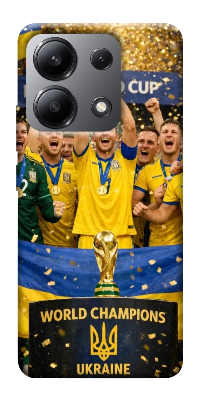 Чохол на Xiaomi Redmi Note 13 4G UA-Football ver.5 фото 1 з 1