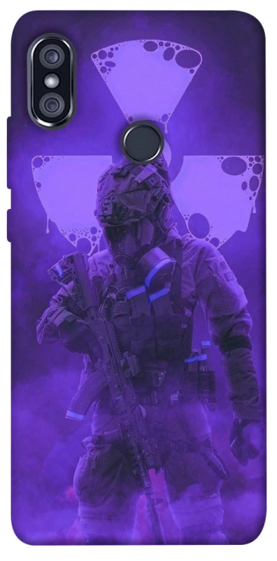 Чехол на Xiaomi Redmi Note 5 Pro / Note 5 (AI Dual Camera) Радиация v6 фото 1 из 1