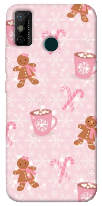 Чехол на TECNO Spark 6 Go Новогодний v41 фото 1 из 1