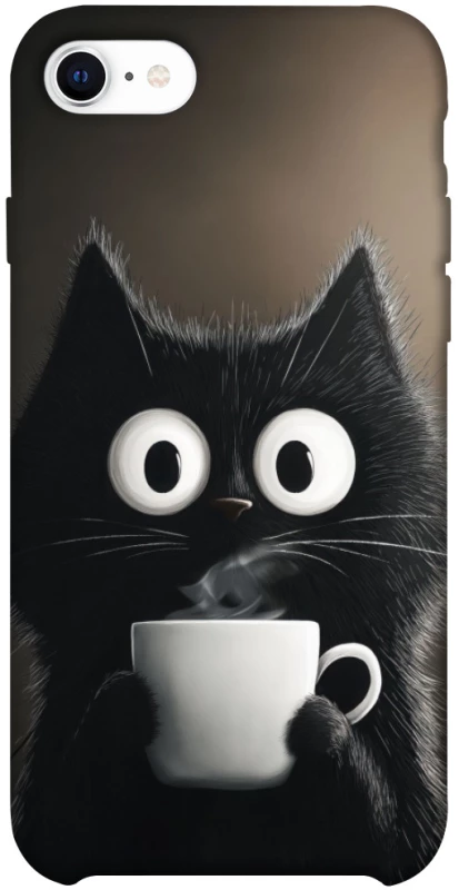 Чохол на Apple iPhone SE (2020) morning cat фото 1 з 1
