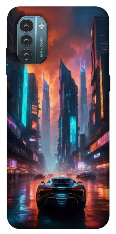 Чехол на Nokia G21 Cyber city фото 1 из 1
