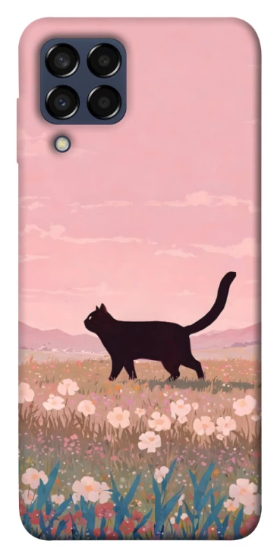 Чохол на Samsung Galaxy M33 5G cat on a field фото 1 з 1