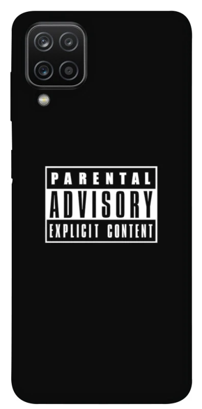 Чохол на Samsung Galaxy A12 Parental Advisory Label фото 1 Чохол на Samsung Galaxy A12 Parental Advisory Label фото 1 з 1