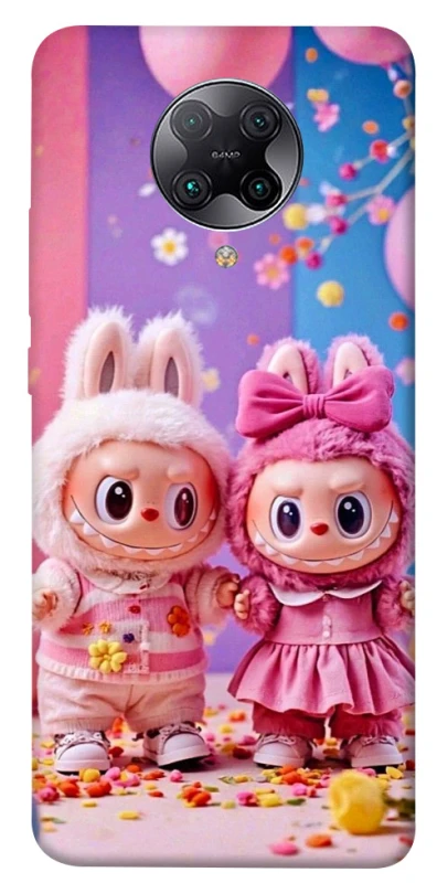 Чехол на Xiaomi Redmi K30 Pro / Poco F2 Pro Labubu twins ver.2 фото 1 из 1