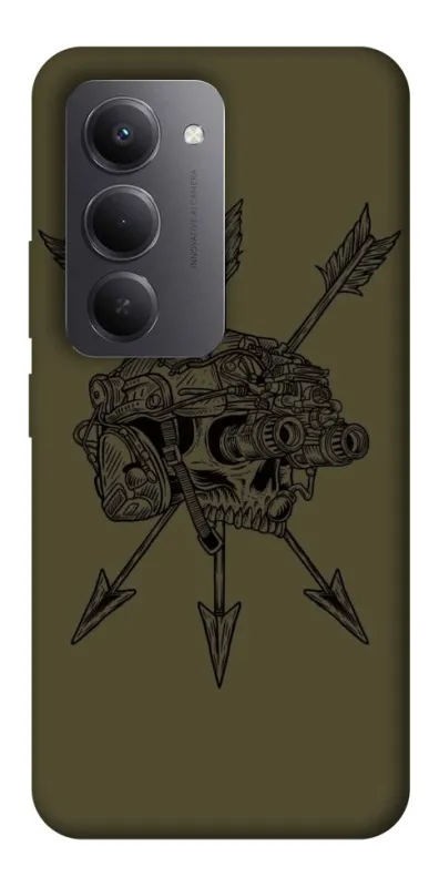 Чехол на Xiaomi Redmi 15 4G (Global) / 5G Mil skull фото 1 из 1