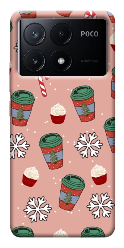 Чехол на Xiaomi Poco X6 Новогодний v38 фото 1 из 1