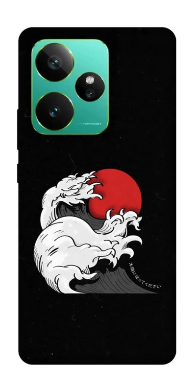 Чехол на Realme GT 7 Волны Японии v2 фото 1 из 1
