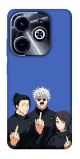 Чохол на Infinix Hot 40i jujutsu kaisen v3 фото 1 з 1