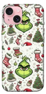 Чохол на Apple iPhone 15 (6.1") Grinch mood ver.3 фото 1 з 1