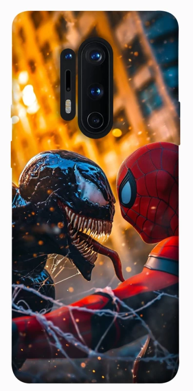 Чохол на OnePlus 8 Pro Venom vs Spiderman фото 1 з 1