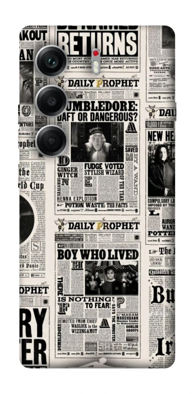 Чехол на Tecno Camon 40 Harry Potter newspaper фото 1 из 1