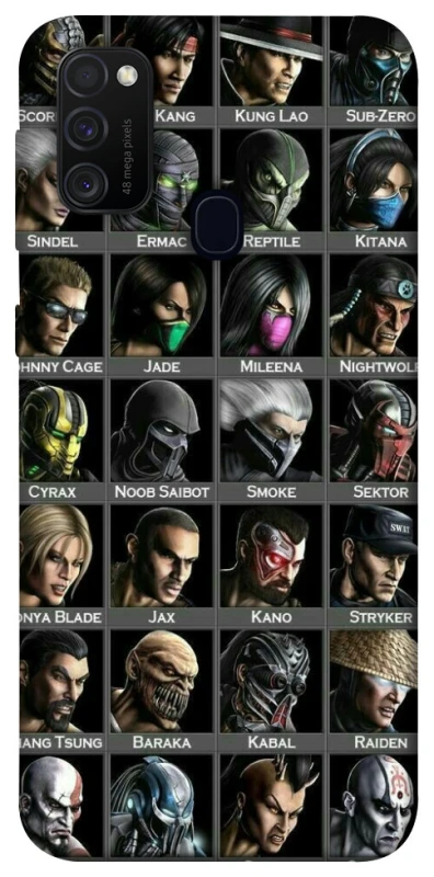 Чехол на Samsung Galaxy M21 Mortal Kombat фото 1 из 1