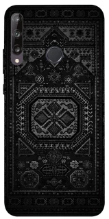 Чехол на Huawei P40 Lite E Черный ковер фото 1 из 1