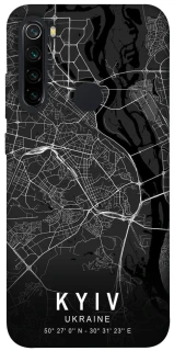 Чохол на Xiaomi Redmi Note 8 Kyiv map фото 1 з 1
