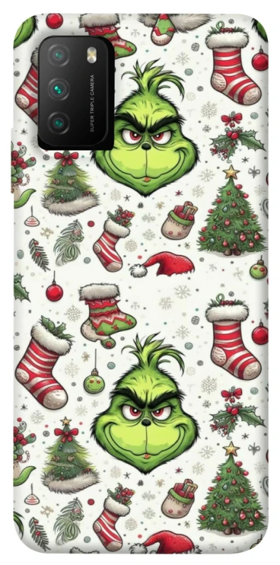 Чохол на Xiaomi Poco M3 Grinch mood ver.3 фото 1 з 1