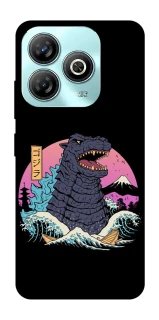 Чехол на ZTE Blade A75 4G Годзила фото 1 из 1