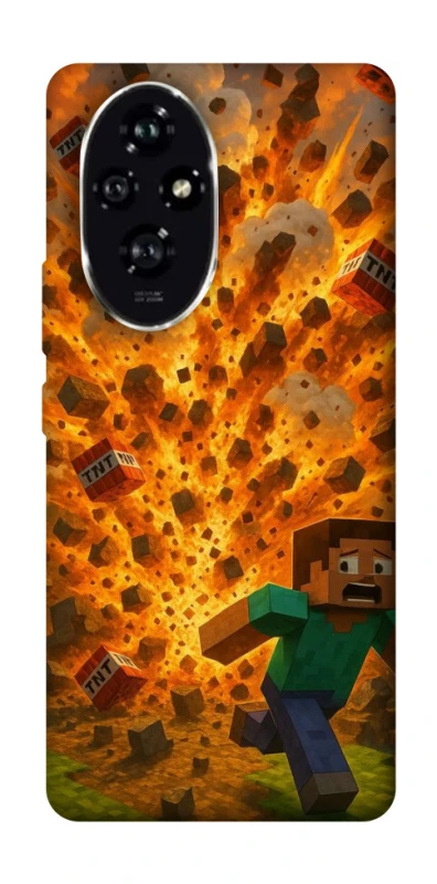 Чохол на Honor 200 Minecraft v7 фото 1 з 1