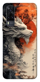 Чохол на Vivo Y31 white dragon фото 1 з 1