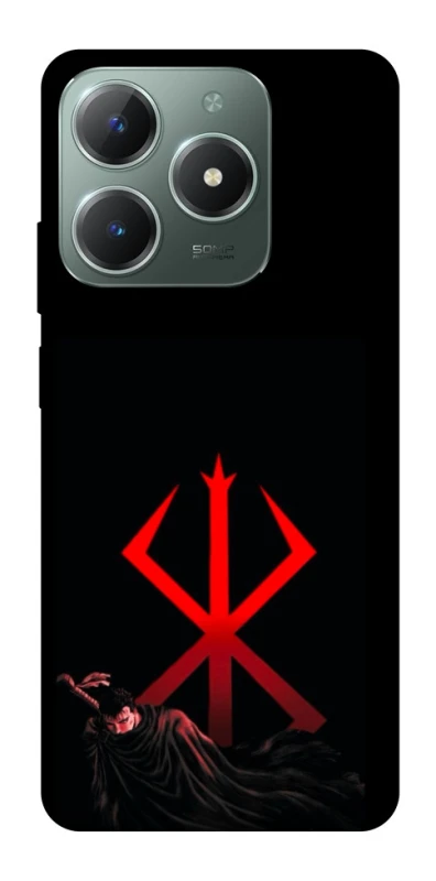 Чохол на Realme C61 Berserk Red Logo фото 1 з 1