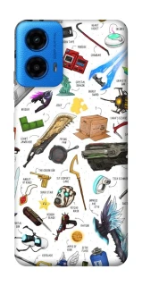 Чехол на Motorola Moto G45 Equipment ver.2 фото 1 из 1