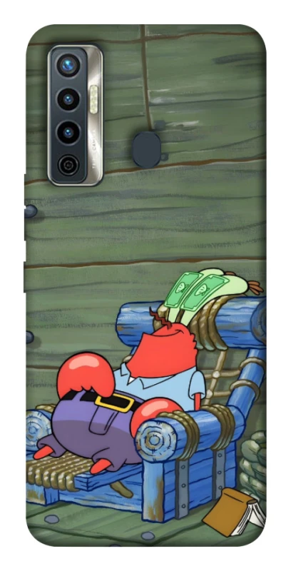 Чехол на TECNO Camon 17 Mr.Krabs фото 1 из 1