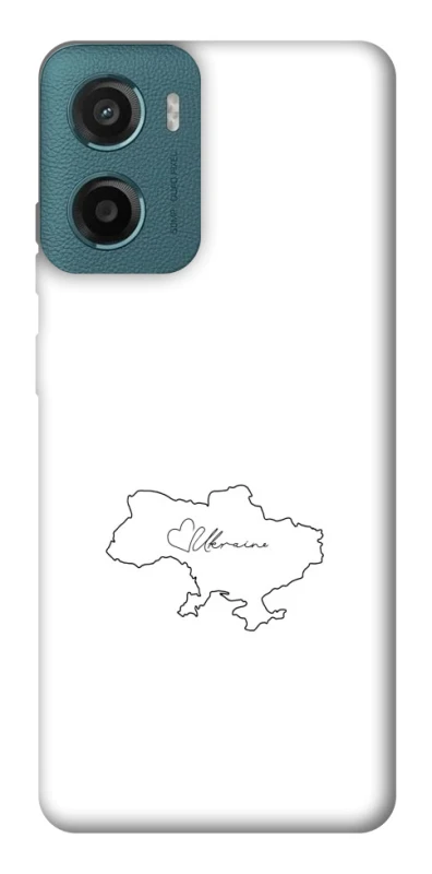 Чехол на Motorola Moto G06 Ukraine map фото 1 из 1