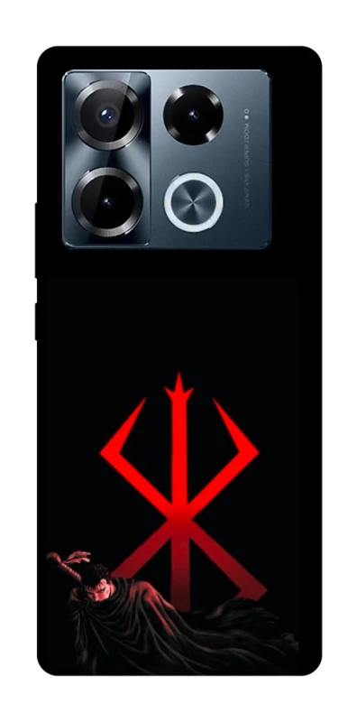 Чохол на Infinix Note 40 Pro 4G Berserk Red Logo фото 1 з 1