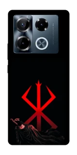 Чохол на Infinix Note 40 Pro 4G Berserk Red Logo фото 1 з 1