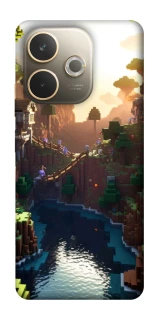 Чехол на Oppo A5 Pro 4G Minecraft sunset фото 1 из 1