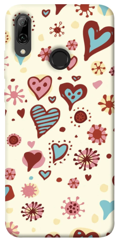 Чохол на Huawei P Smart (2019) Pretty hearts фото 1 з 1
