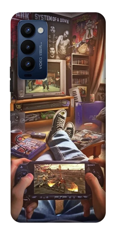 Чехол на TECNO Camon 18 Pro Retro style v4 фото 1 из 1