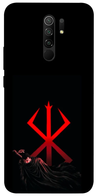 Чохол на Xiaomi Redmi 9 Berserk Red Logo фото 1 з 1