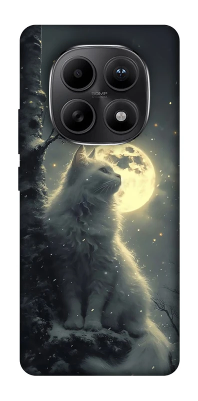 Чохол на Xiaomi Redmi Note 15 5G Кіт під місяцем фото 1 з 1