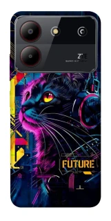 Чохол на ZTE Blade A54 4G Cyber Cat v2 фото 1 з 1