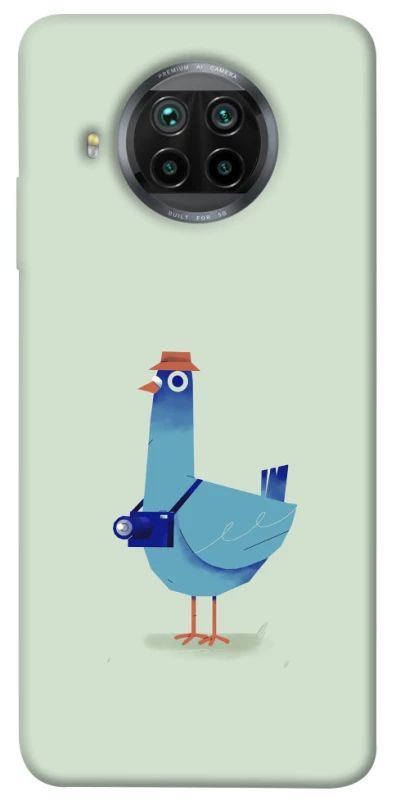 Чехол на Xiaomi Mi 10T Lite / Redmi Note 9 Pro 5G Голуб-детектив фото 1 из 1