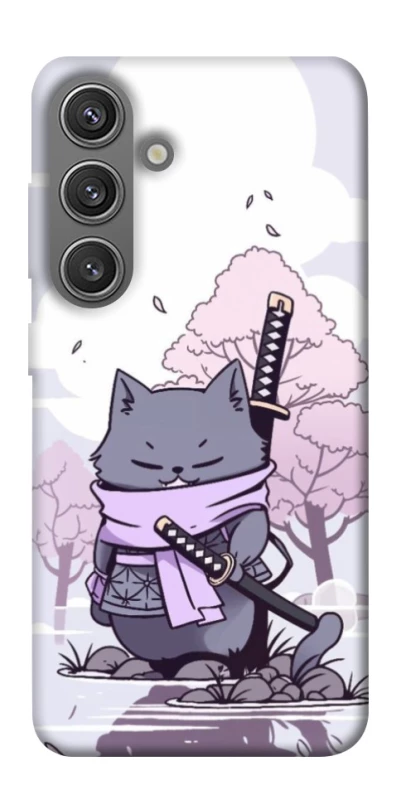 Чохол на Samsung Galaxy S24 Samurai cat фото 1 з 1