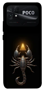 Чехол на Xiaomi Poco C40 Scorpio with Golden Triangle фото 1 из 1