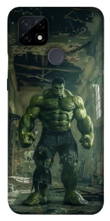 Чохол на Realme C21 Angry Hulk фото 1 з 1