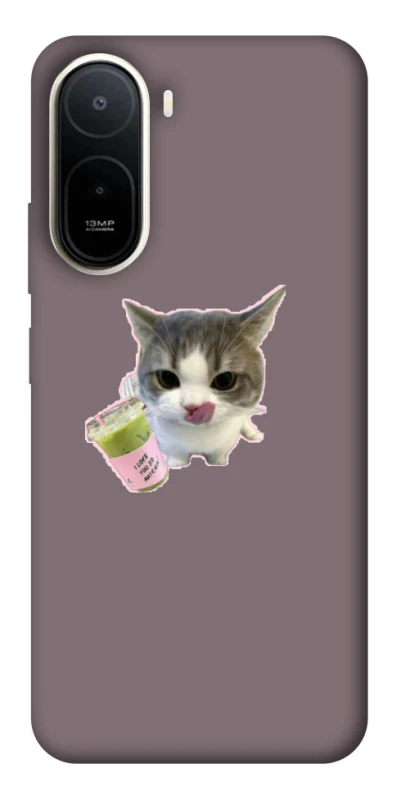 Чохол на Xiaomi Redmi A7 Pro 4G cat matcha фото 1 з 2