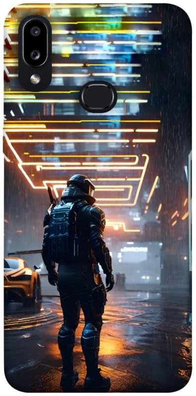 Чохол на Samsung Galaxy A10s Cyber character фото 1 з 1