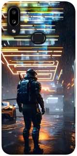 Чехол на Samsung Galaxy A10s Cyber character фото 1 из 1