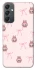 Чохол на Samsung Galaxy A24 4G Pink bows and Labubus фото 1 з 1