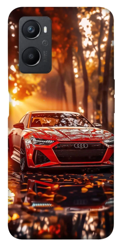 Чехол на Oppo A96 Audi at sunset фото 1 из 1
