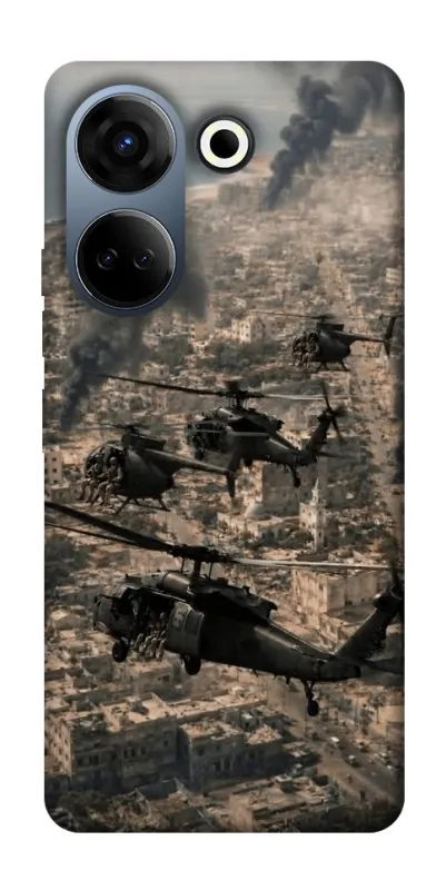 Чехол на TECNO Camon 20 Pro (CK7n) Black hawk фото 1 из 1