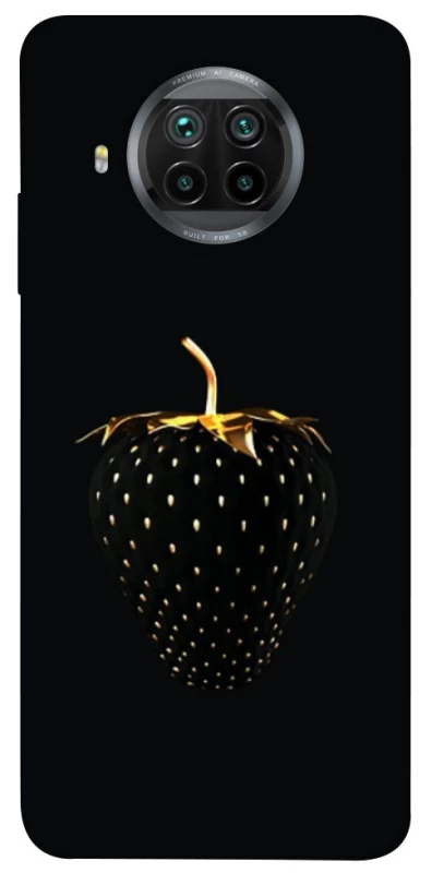 Чохол на Xiaomi Mi 10T Lite / Redmi Note 9 Pro 5G Чорна полуниця фото 1 з 1