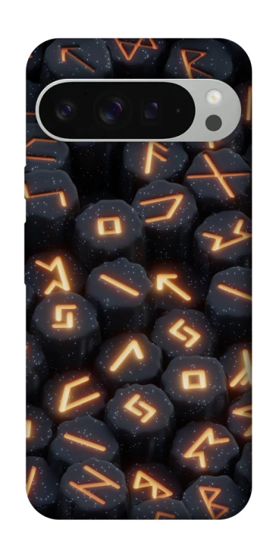Чохол на Google Pixel 9 Pro XL Вогняні руни фото 1 з 1