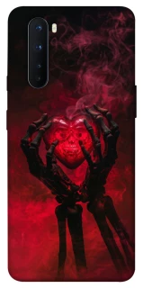 Чехол на OnePlus Nord Heart in the hands of a skeleton фото 1 из 1