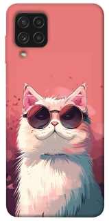 Чехол на Samsung Galaxy A22 4G Сat with glasses фото 1 из 1